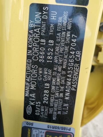 Photo 12 VIN: KNADM4A35G6547047 - KIA RIO LX 