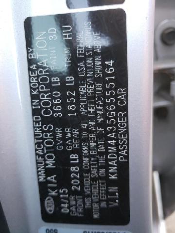 Photo 9 VIN: KNADM4A35G6555164 - KIA RIO LX 