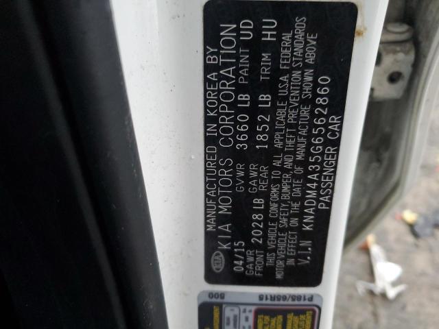 Photo 11 VIN: KNADM4A35G6562860 - KIA RIO LX 