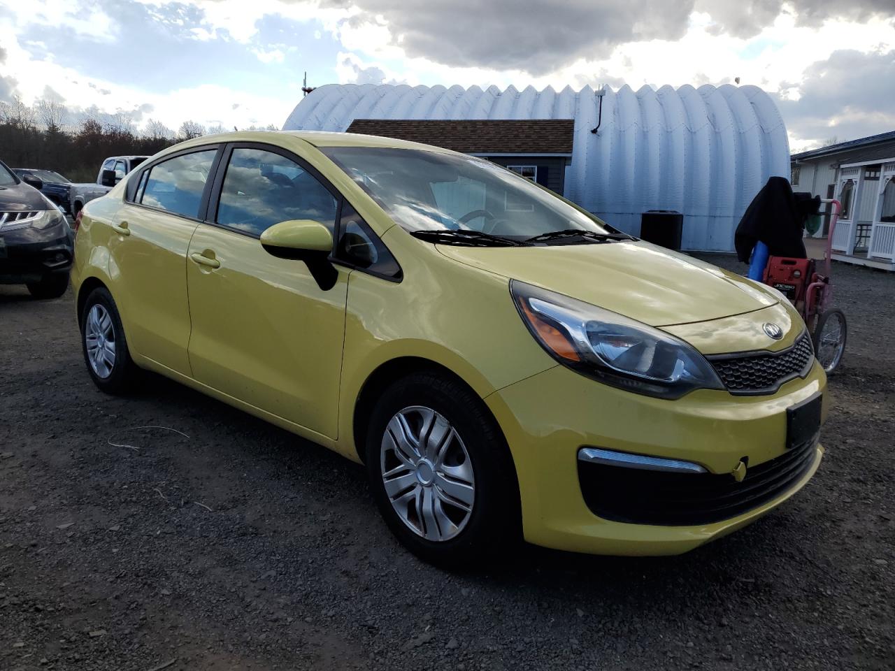 Photo 3 VIN: KNADM4A35G6587659 - KIA RIO 