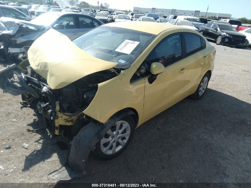 Photo 1 VIN: KNADM4A35G6594451 - KIA RIO 