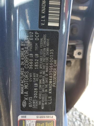 Photo 11 VIN: KNADM4A35G6600135 - KIA RIO LX 