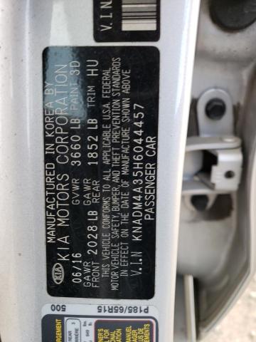 Photo 11 VIN: KNADM4A35H6044457 - KIA RIO 