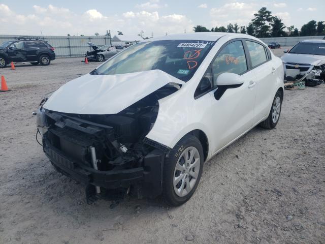 Photo 1 VIN: KNADM4A35H6057774 - KIA RIO LX 