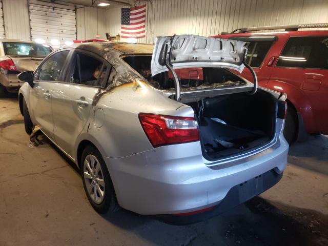 Photo 2 VIN: KNADM4A35H6117987 - KIA RIO LX 