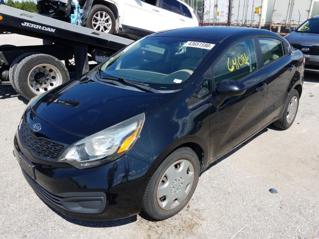 Photo 1 VIN: KNADM4A36C6070588 - KIA RIO LX 