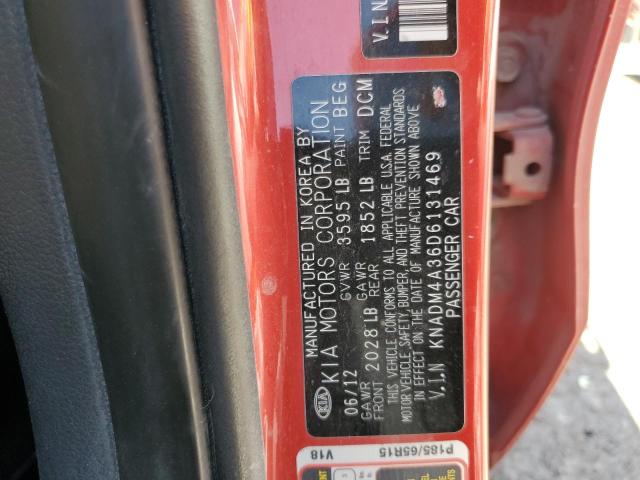 Photo 11 VIN: KNADM4A36D6131469 - KIA RIO 