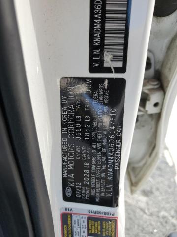 Photo 11 VIN: KNADM4A36D6147610 - KIA RIO LX 