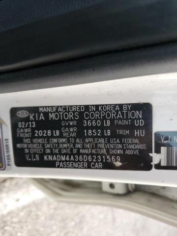 Photo 11 VIN: KNADM4A36D6231569 - KIA RIO 