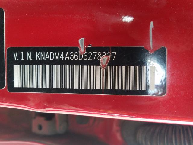 Photo 9 VIN: KNADM4A36D6278827 - KIA RIO LX 