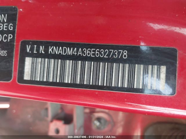 Photo 8 VIN: KNADM4A36E6327378 - KIA RIO 