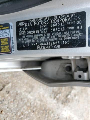 Photo 11 VIN: KNADM4A36E6361465 - KIA RIO LX 