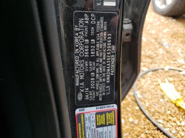 Photo 11 VIN: KNADM4A36E6398693 - KIA RIO LX 