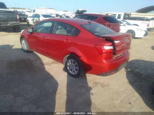 Photo 2 VIN: KNADM4A36E6400183 - KIA RIO 