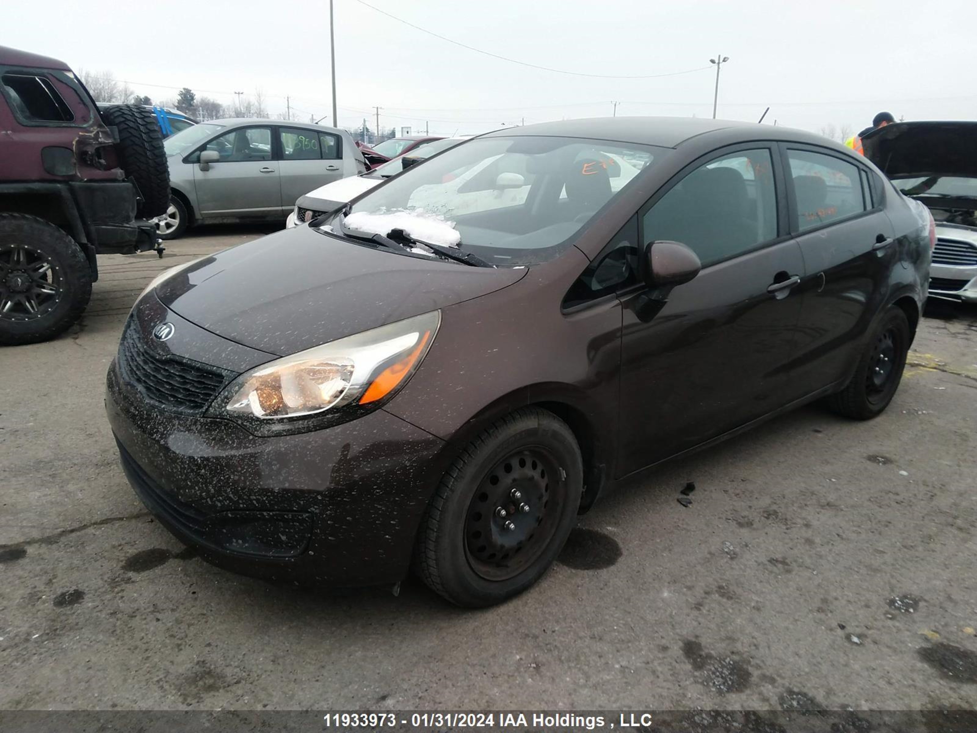 Photo 1 VIN: KNADM4A36F6431497 - KIA RIO 