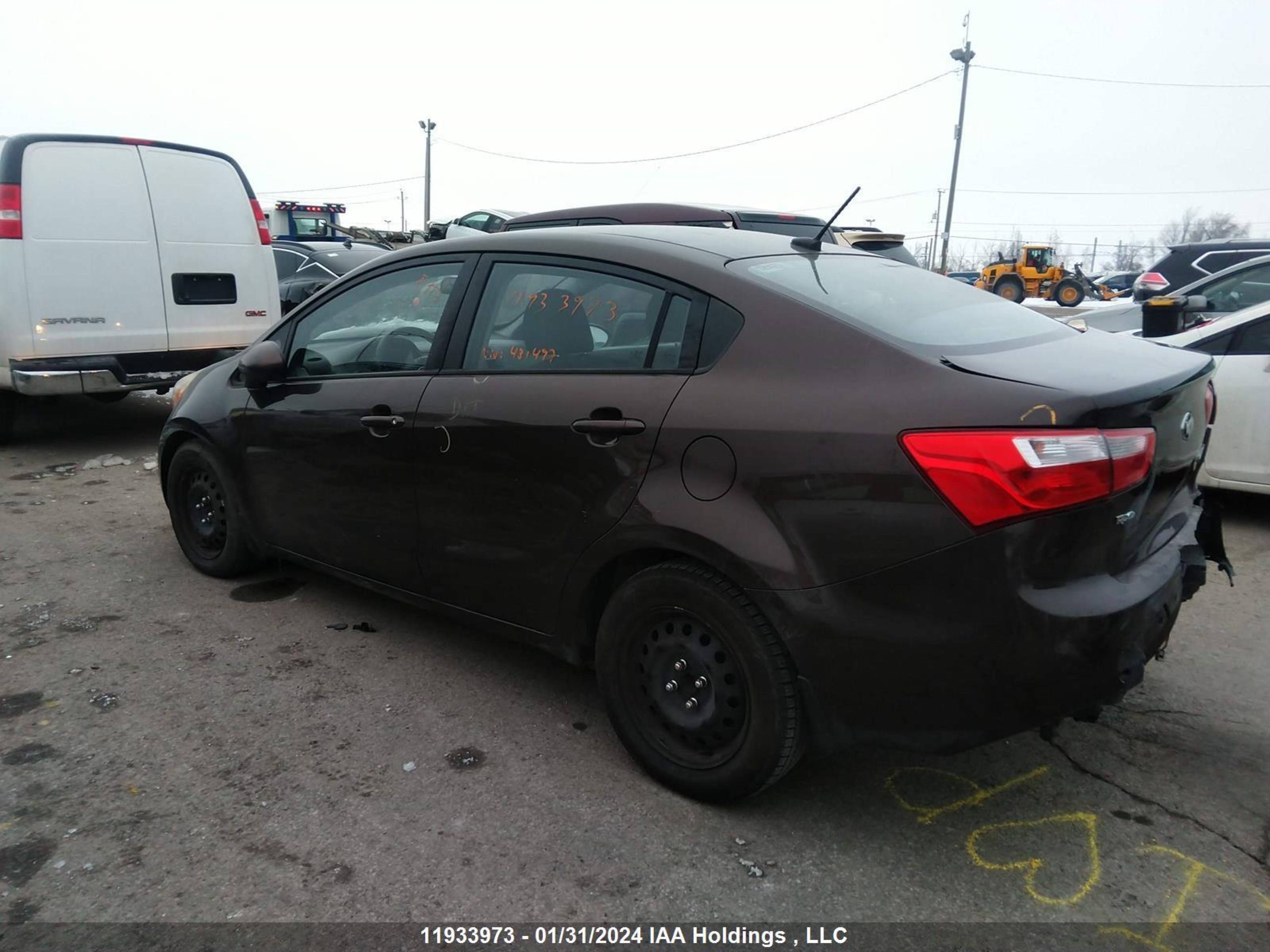 Photo 2 VIN: KNADM4A36F6431497 - KIA RIO 