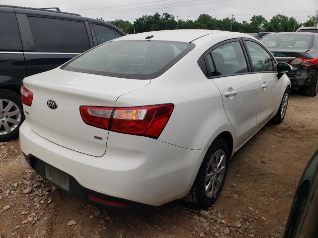 Photo 3 VIN: KNADM4A36F6438143 - KIA RIO LX 