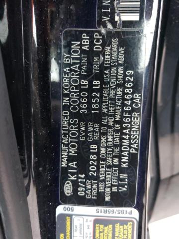 Photo 11 VIN: KNADM4A36F6468629 - KIA RIO 