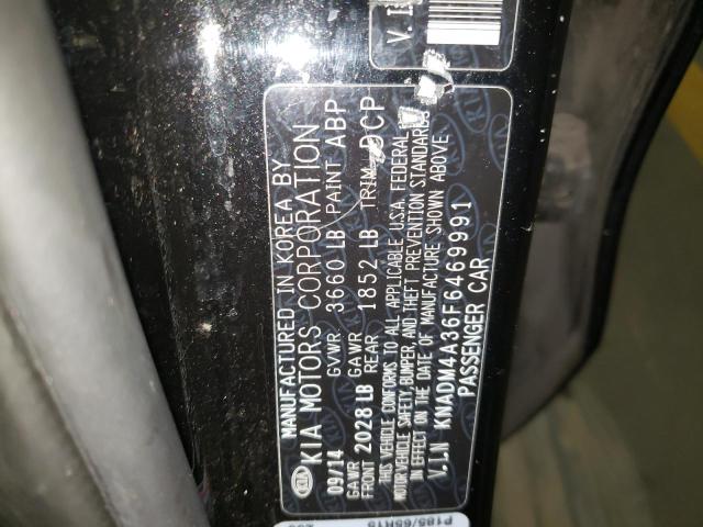 Photo 11 VIN: KNADM4A36F6469991 - KIA RIO LX 