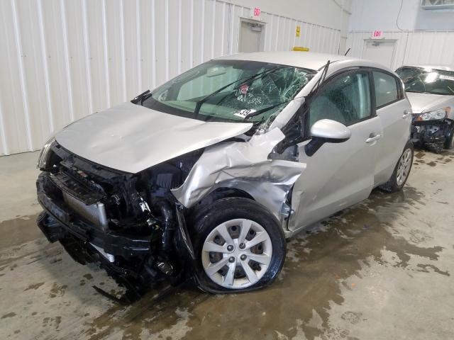 Photo 1 VIN: KNADM4A36F6507106 - KIA RIO LX 