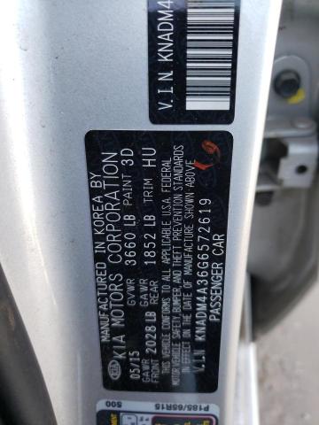 Photo 11 VIN: KNADM4A36G6572619 - KIA RIO 