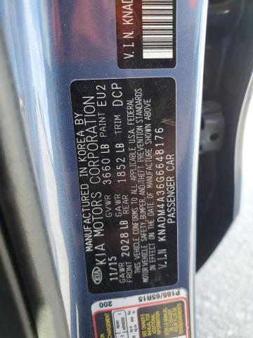 Photo 11 VIN: KNADM4A36G6648176 - KIA RIO LX 