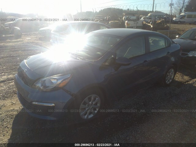 Photo 1 VIN: KNADM4A36G6649232 - KIA RIO 