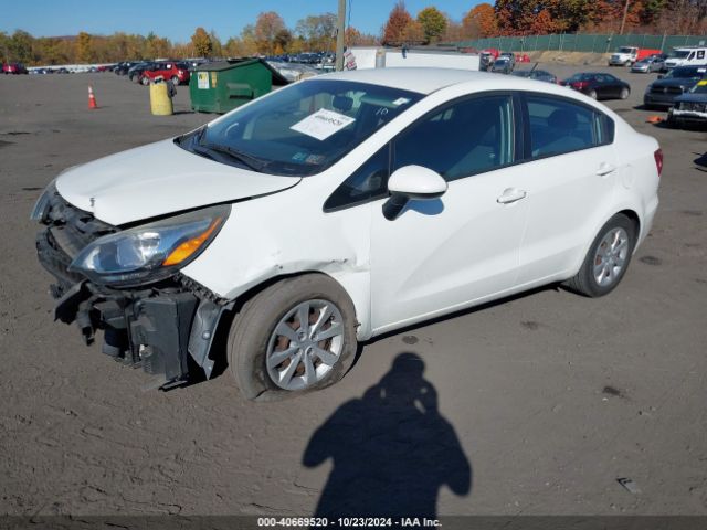 Photo 1 VIN: KNADM4A36G6660117 - KIA RIO 