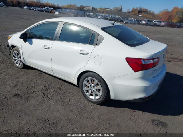 Photo 2 VIN: KNADM4A36G6660117 - KIA RIO 