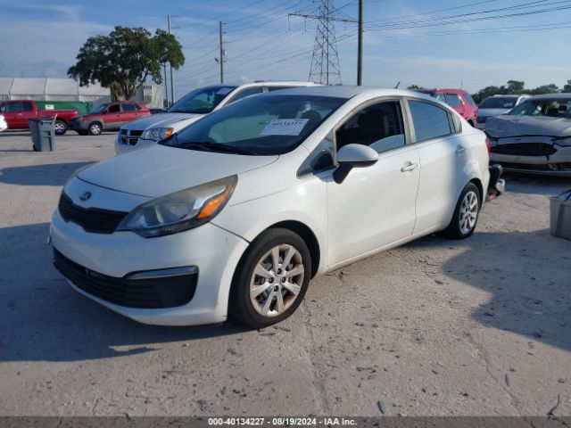 Photo 1 VIN: KNADM4A36G6664152 - KIA RIO 