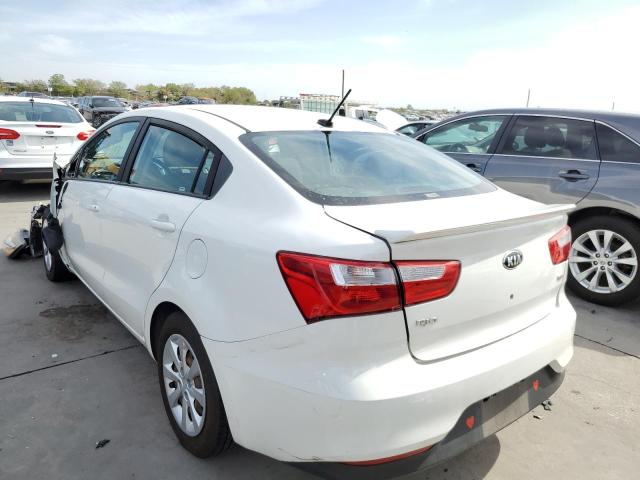 Photo 2 VIN: KNADM4A36G6664927 - KIA RIO LX 