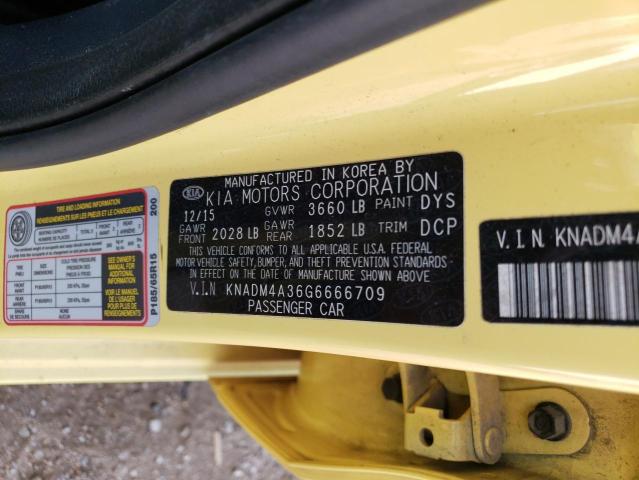 Photo 11 VIN: KNADM4A36G6666709 - KIA RIO 