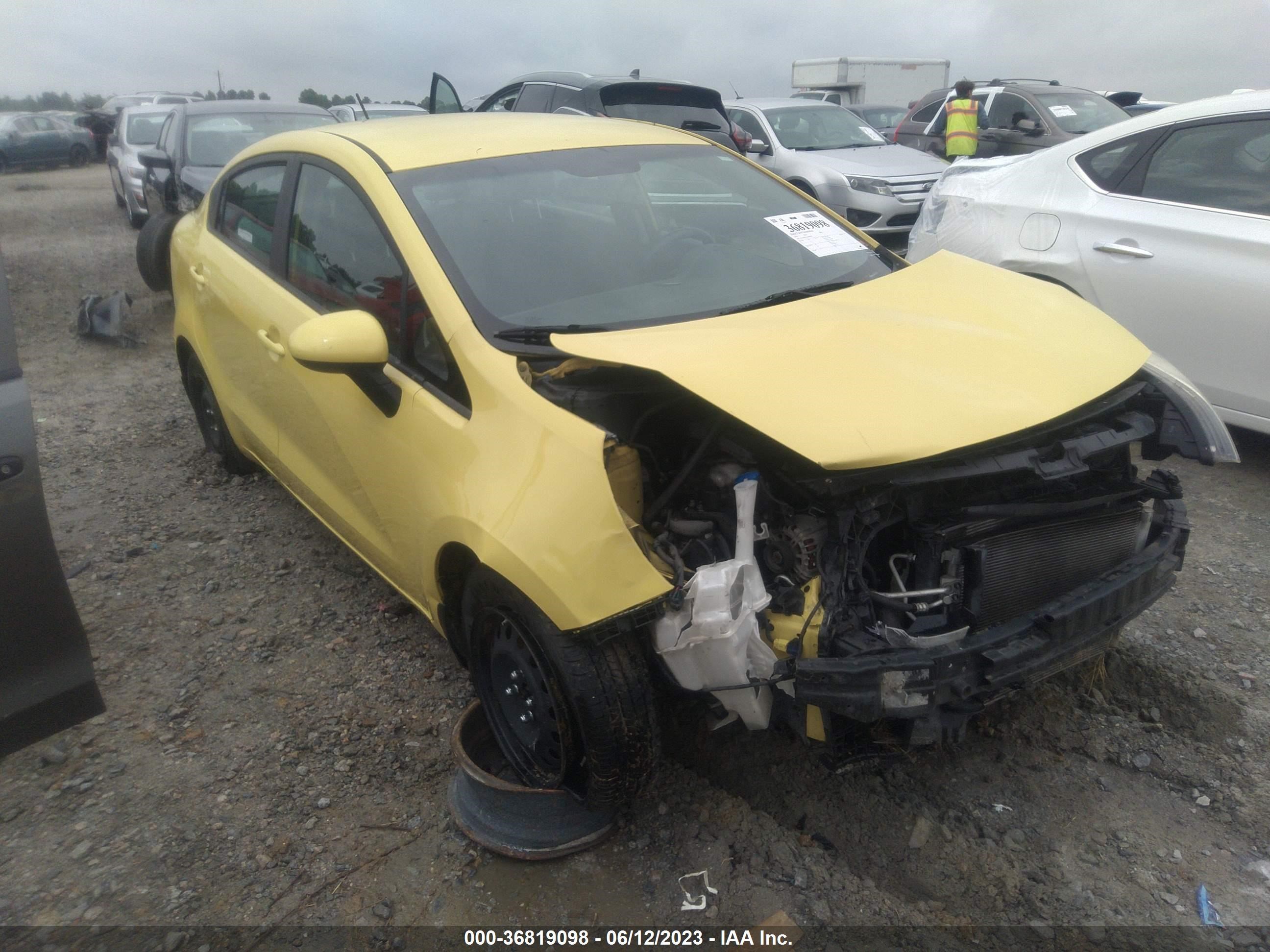 Photo 0 VIN: KNADM4A36G6685941 - KIA RIO 