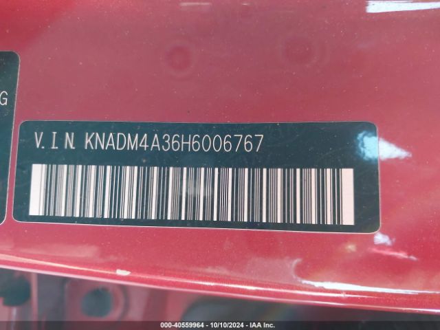 Photo 8 VIN: KNADM4A36H6006767 - KIA RIO 