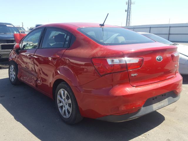 Photo 2 VIN: KNADM4A36H6020670 - KIA RIO LX 