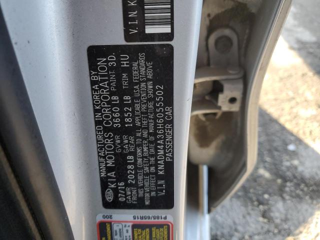 Photo 11 VIN: KNADM4A36H6055502 - KIA RIO 