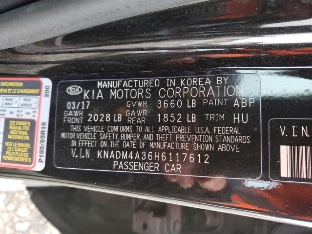 Photo 9 VIN: KNADM4A36H6117612 - KIA RIO LX 