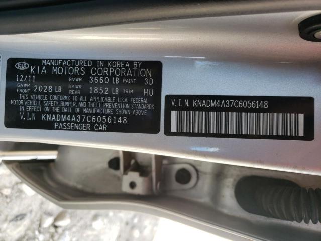 Photo 9 VIN: KNADM4A37C6056148 - KIA RIO LX 