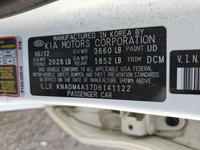 Photo 11 VIN: KNADM4A37D6141122 - KIA RIO LX 