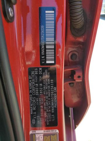 Photo 11 VIN: KNADM4A37D6256139 - KIA RIO 