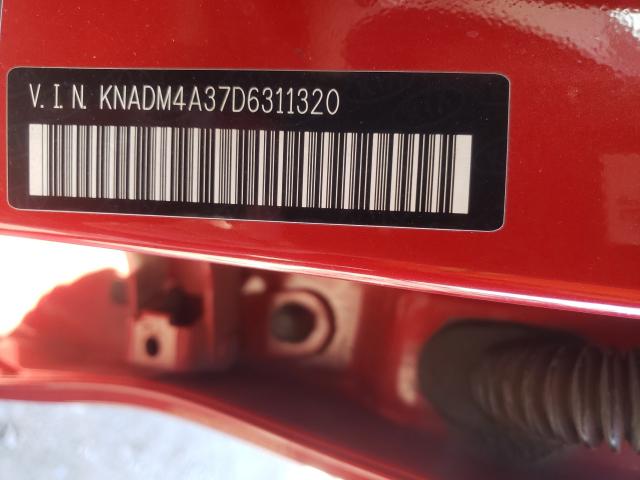 Photo 9 VIN: KNADM4A37D6311320 - KIA RIO LX 