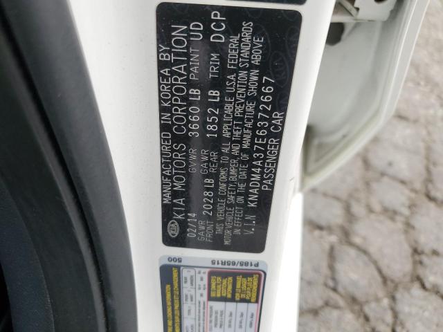 Photo 12 VIN: KNADM4A37E6372667 - KIA RIO LX 