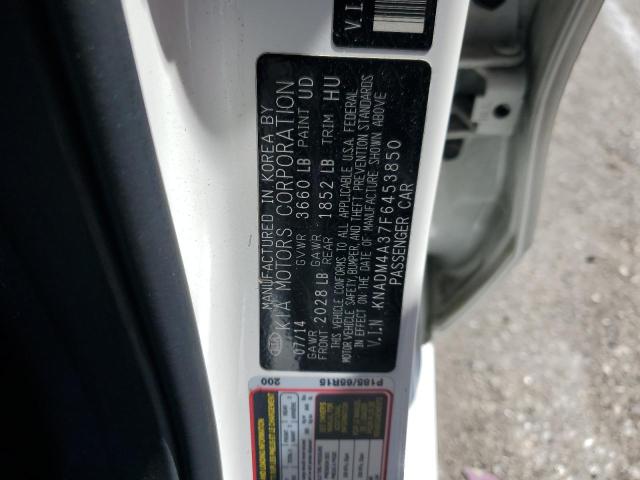 Photo 11 VIN: KNADM4A37F6453850 - KIA RIO 