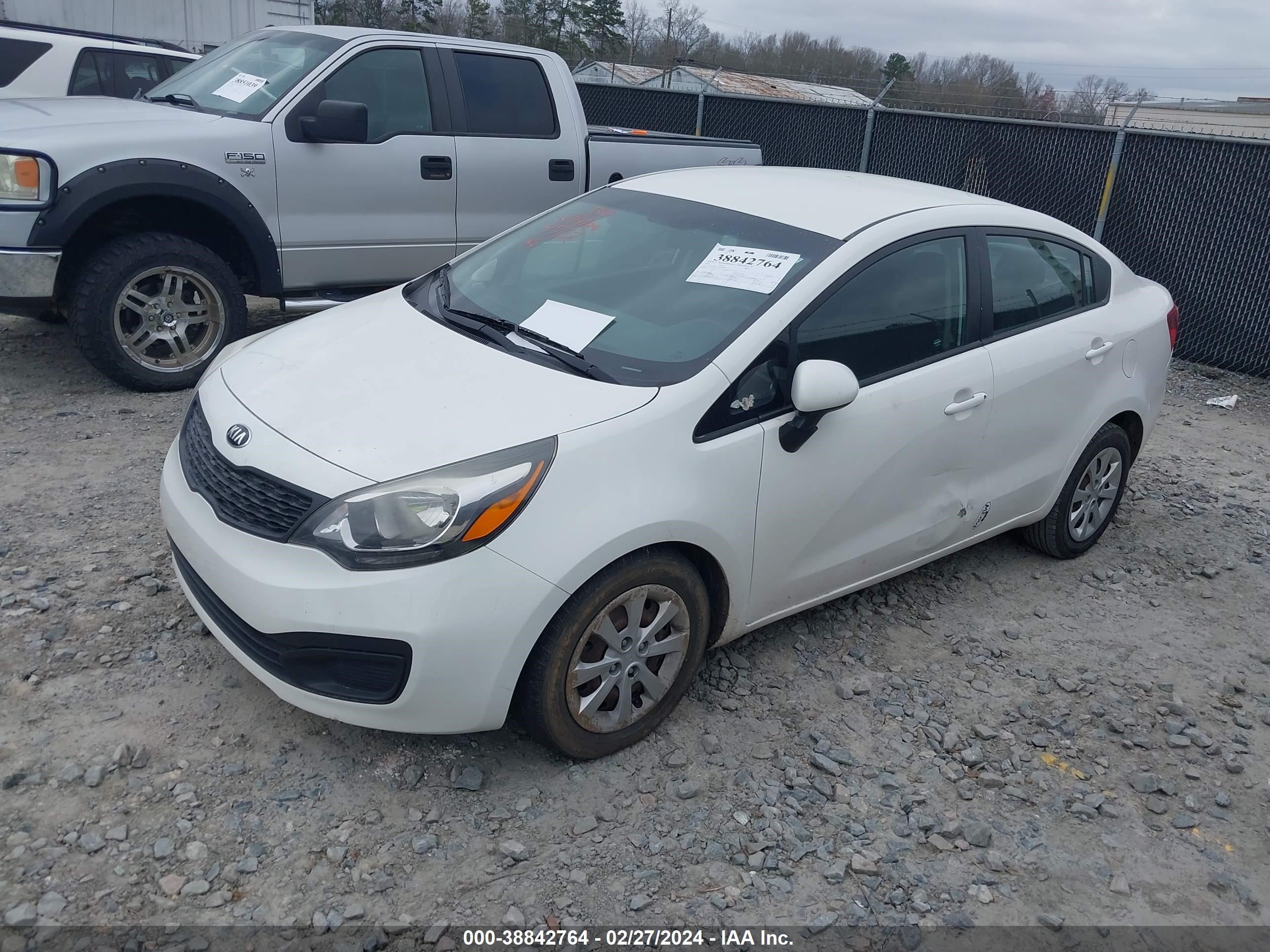 Photo 1 VIN: KNADM4A37F6454772 - KIA RIO 