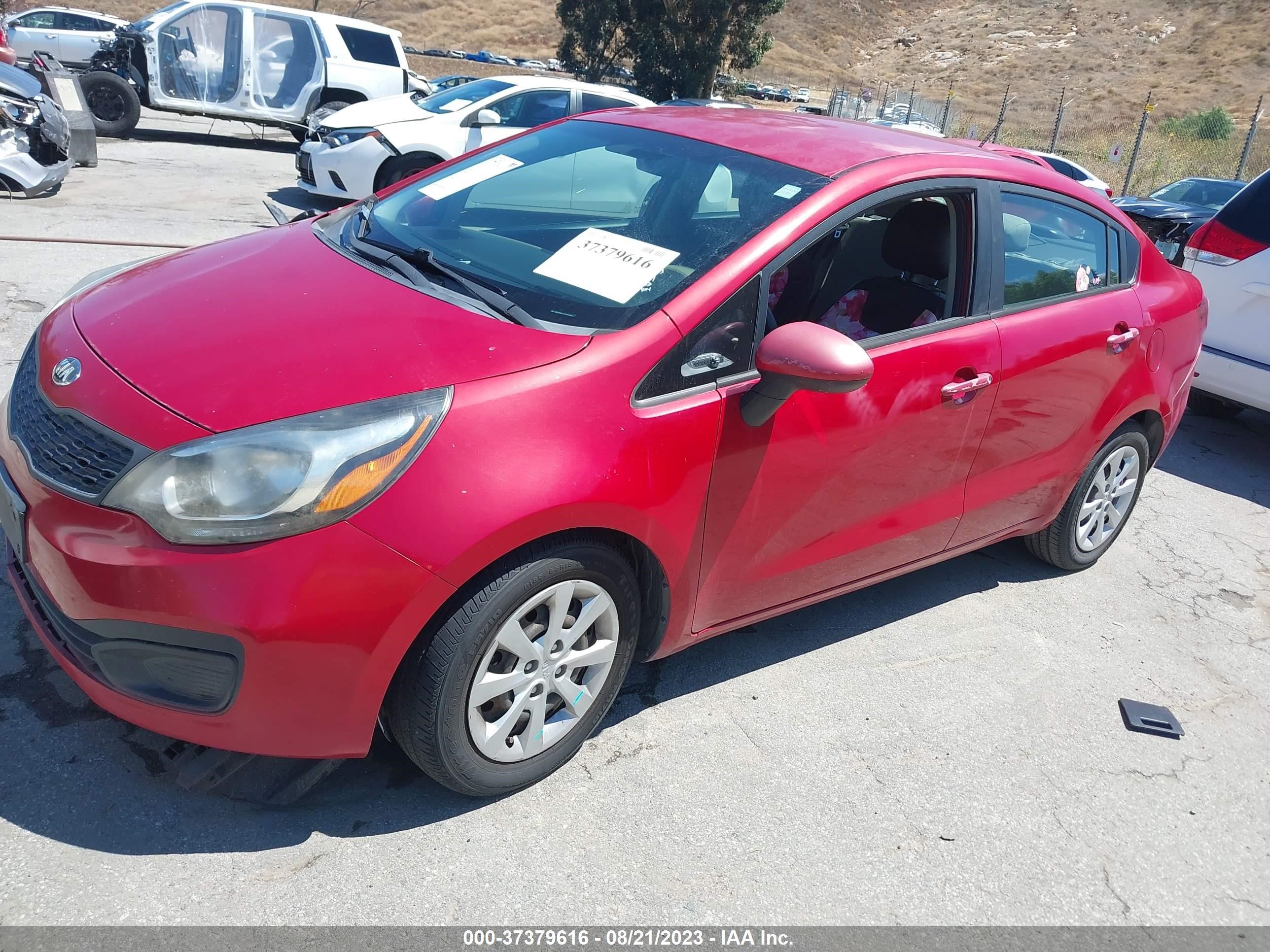 Photo 1 VIN: KNADM4A37F6504487 - KIA RIO 