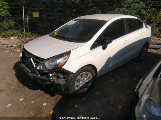 Photo 1 VIN: KNADM4A37F6515327 - KIA RIO 