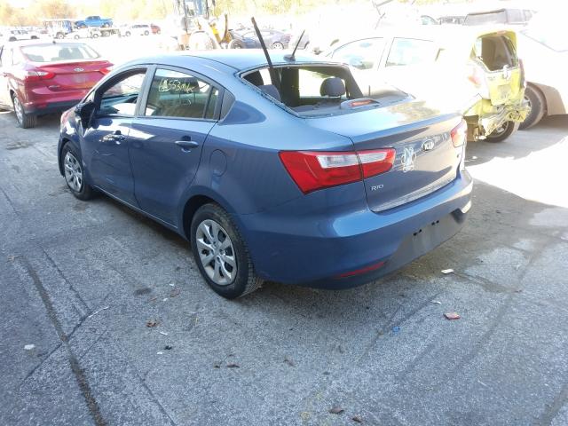 Photo 2 VIN: KNADM4A37G6546305 - KIA RIO LX 