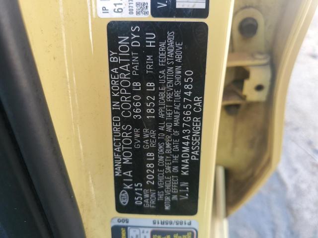 Photo 12 VIN: KNADM4A37G6574850 - KIA RIO 