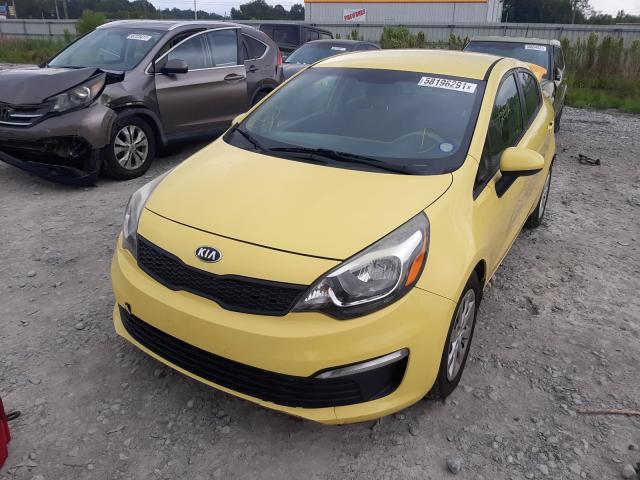 Photo 1 VIN: KNADM4A37G6588246 - KIA RIO LX 