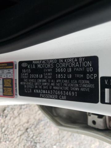 Photo 9 VIN: KNADM4A37G6634691 - KIA RIO LX 